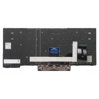 Lenovo Backlit-Tastatur — Schwarz, Euro-/US-Layout (Modell 5N20V43929)