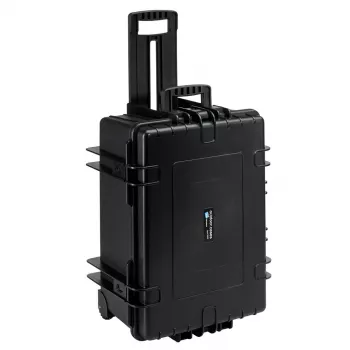 Briefcase B&W Cases 6800/B Polypropylen Schwarz 8,8 kg