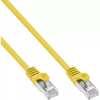 InLine Patchkabel F/UTP Cat.5e gelb 5m
