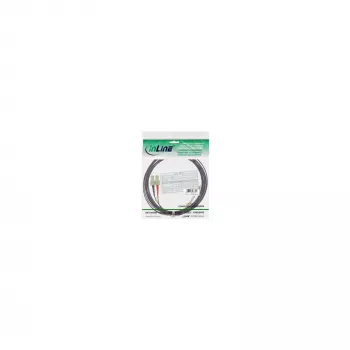 Glasfaser-Duplex-Kabel LC/SC InLine 88641P 50/125µm OM4 1m