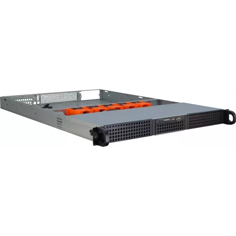Server Gehäuse Inter-Tech 1U-10265 Rack Schwarz