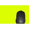 Logitech M330 SILENT PLUS — Funkmaus, rechtshändig, 1000 DPI, 3 Tasten, Scrollrad, schwarz, batteriebetrieben