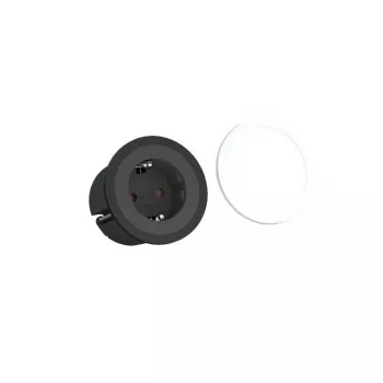 Steckdose Typ F Bachmann 926.000 Schwarz