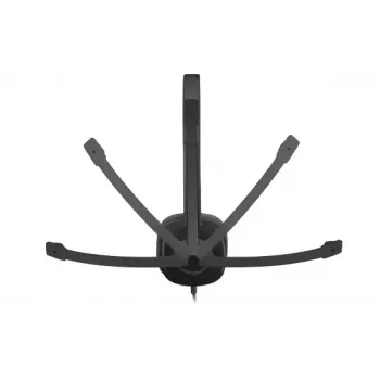 Logitech H151 Stereo-Headset mit geräuschunterdrückendem Mikrofon, kabelgebunden, schwarz