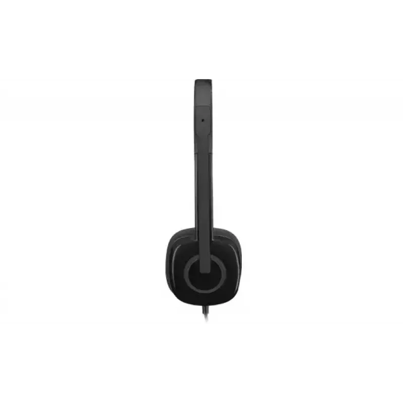 Logitech H151 Stereo-Headset mit geräuschunterdrückendem Mikrofon, kabelgebunden, schwarz