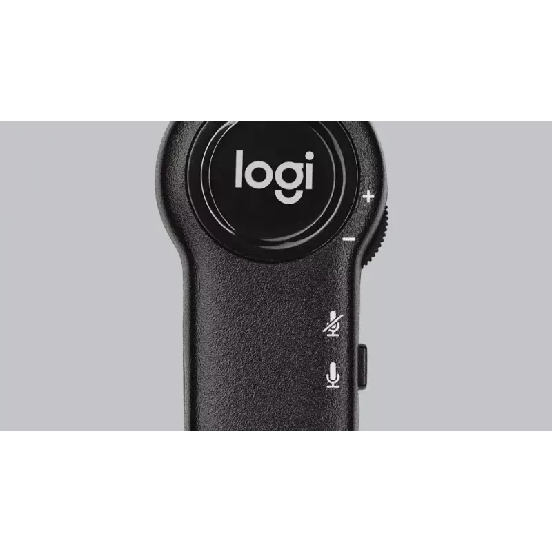 Logitech H151 Stereo-Headset mit geräuschunterdrückendem Mikrofon, kabelgebunden, schwarz