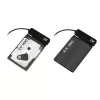 ACT AC1525 Kabeladapter USB-C auf SATA 7-polig + 15-polig, Schwarz