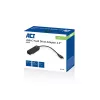 ACT AC1525 Kabeladapter USB-C auf SATA 7-polig + 15-polig, Schwarz