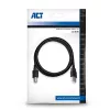 ACT USB 2.0 Verbindungskabel A-Stecker – B-Stecker 1 Meter Schwarz