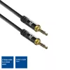 ACT 10 Meter hochwertiges Audio-Verbindungskabel 3,5 mm Stereo-Klinke Stecker – Stecker