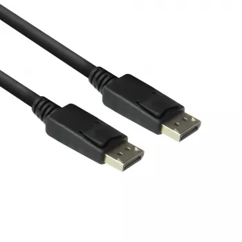 ACT 3 Meter DisplayPort-Kabel Stecker - Stecker, 3 m, DisplayPort, DisplayPort, Stecker, Stecker, 3840 x 2160 Pixel