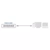 ACT Black 2,0 m U/UTP CAT6 Patchkabel mit RJ45-Steckern