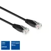 ACT Black 15,0 Meter U/UTP CAT6 Patchkabel mit RJ45-Steckern