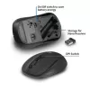 ACT AC5125 kabellose Maus, beidhändig, 1600 DPI, Schwarz