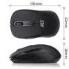ACT AC5125 kabellose Maus, beidhändig, 1600 DPI, Schwarz