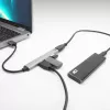 ACT AC6325 USB 3.2 Gen 1 Typ-A Hub 5000 Mbit/s Grau