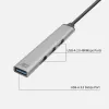 USB Hub ACT AC6425 Type-C 5000 Mbit/s Aluminium Grau