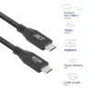 ACT USB 3.0 10Gbps 60W USB Type-C-Kabel 0,5 m Schwarz