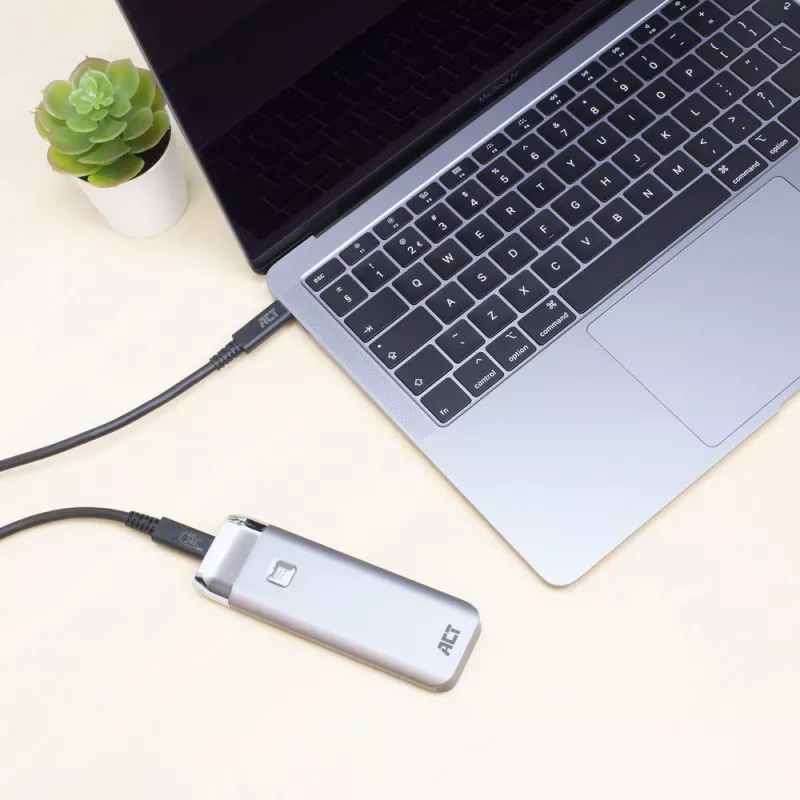 ACT USB4® 40Gbps 240W USB Type-C® Kabel, USB-IF zertifiziert, 0,8 Meter