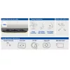 ACT AC8303 Triple-Monitor-Tischhalterung, bis 27 Zoll, Klemme/Durchschraubbefestigung, Schwarz