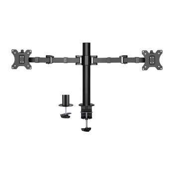 ACT Dual-Monitorarm Office Solid Pro – Klemm-/Durchgangsbefestigung – 12 kg – 10–32 Zoll