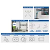 ACT AC8335 Einzelmonitor-Tischhalterung bis 32 Zoll, Klemme/Bolzen, Silber
