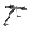 ACT Monitorarm 32 Zoll Büro Premium, Gasfeder, Querstange, 2 Monitore
