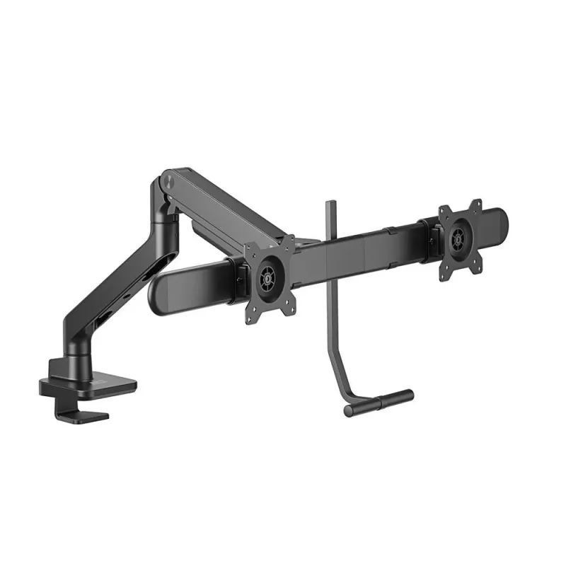 ACT Monitorarm 32 Zoll Büro Premium, Gasfeder, Querstange, 2 Monitore