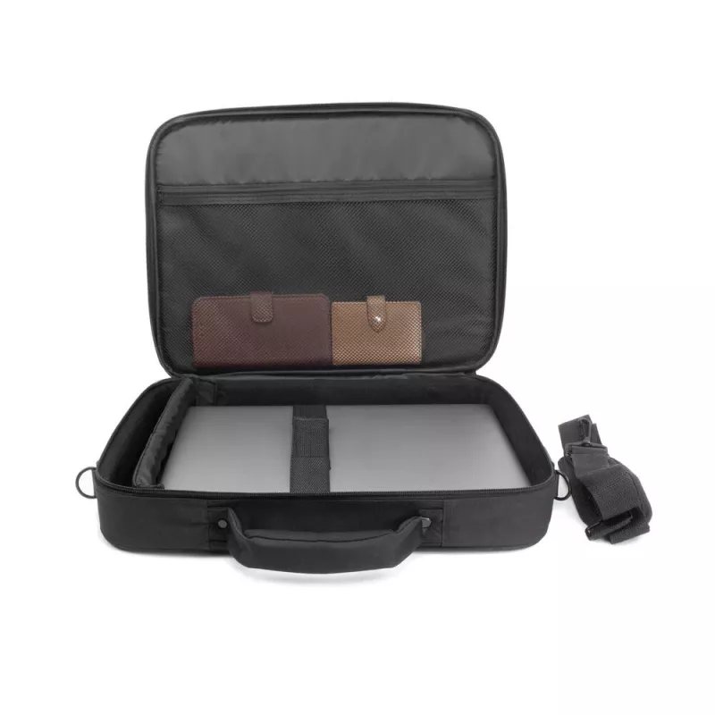 ACT Office Schultertasche für Laptops bis 16,1 inch, aus recycelten Plastikflaschen