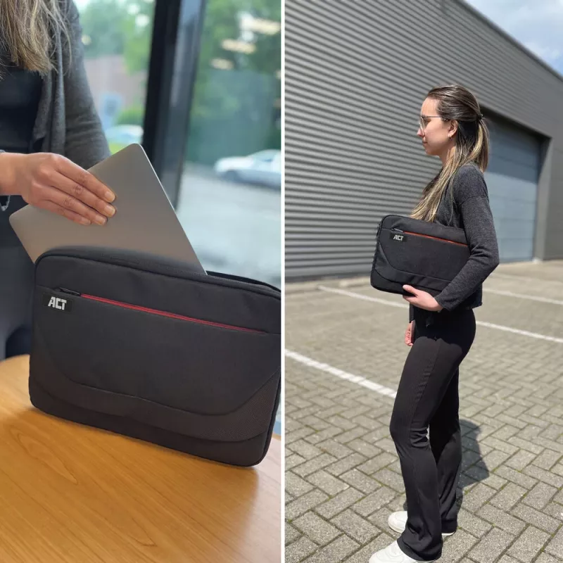Sleeve case ACT Suburb Laptop-Sleeve 35,8 cm (14,1 Zoll) recycelte Plastikflaschen