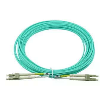 Lichtwellenleiterkabel BlueOptics AJ839A 50 m LC OM3 Aqua