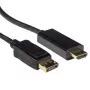 Video-Kabel-Adapter ACT AK3992 5m DisplayPort auf HDMI Schwarz
