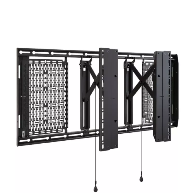 Chief AS3LD Tempo flache Wandhalterung für 49-86 Zoll Displays, Schwarz, max. 90,7 kg