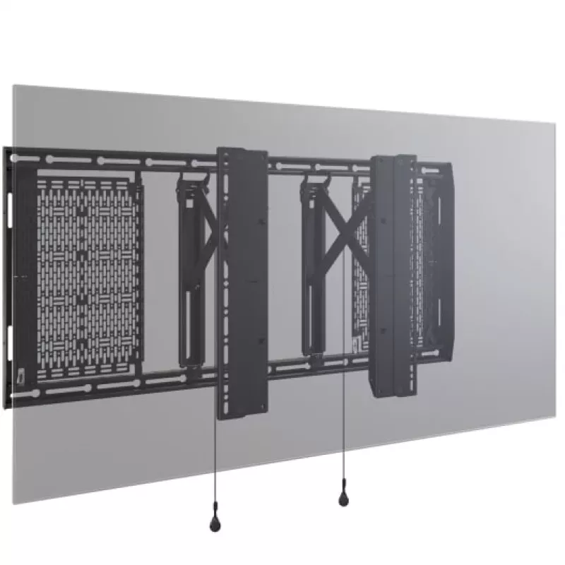 Chief AS3LD Tempo flache Wandhalterung für 49-86 Zoll Displays, Schwarz, max. 90,7 kg