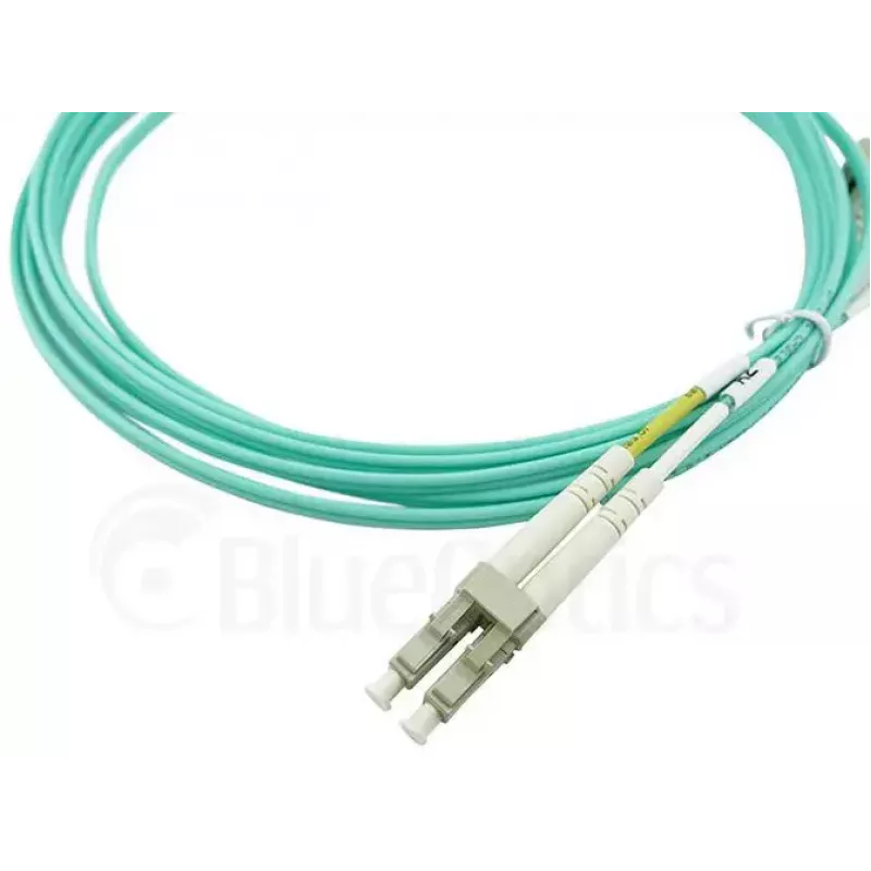 Glasfaserkabel BlueOptics BK843A-BO 50m LC OM3 Aqua