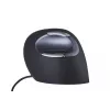 BakkerElkhuizen Evoluent D Small, Rechtshänder, Vertikales Design, Laser, USB Typ-A, 3200 DPI, Schwarz