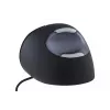 BakkerElkhuizen Evoluent D Small, Rechtshänder, Vertikales Design, Laser, USB Typ-A, 3200 DPI, Schwarz