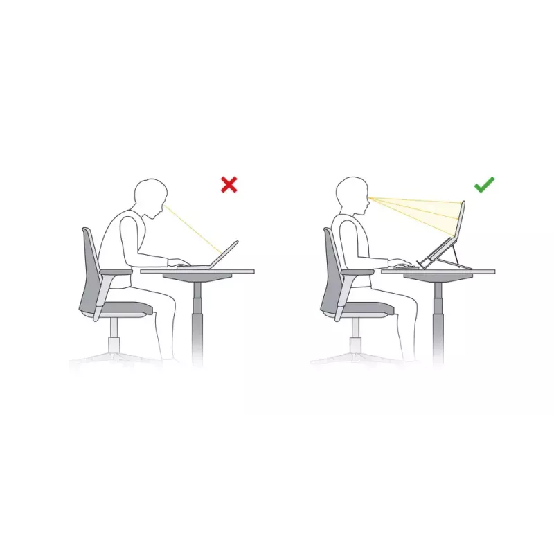 Laptop-Ständer BakkerElkhuizen Ergo-Top 320 Circular
