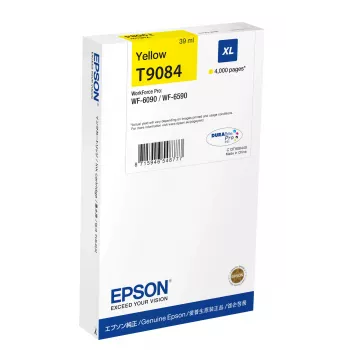 Epson T9084 XL Tintenpatrone, Gelb, 39 ml, 4000 Seiten (C13T908440)