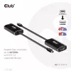 Club 3D CAC-1186 aktives Adapterkabel Mini DisplayPort auf HDMI 2.1, 4K 120 Hz, 8K 30 Hz, HDR, 15 cm, Stecker/Buchse