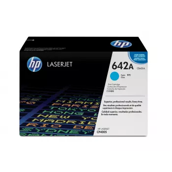 HP 642A Cyan Original LaserJet Tonerkartusche 1 Stück