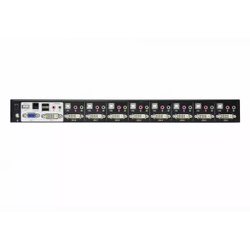 ATEN 8-Port USB DVI Dual-Link KVM Switch mit Audio