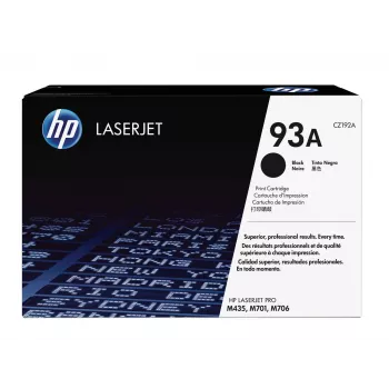 HP 93A Original LaserJet Tonerkartusche Schwarz, 12.000 Seiten, Schwarz, 1 Stück