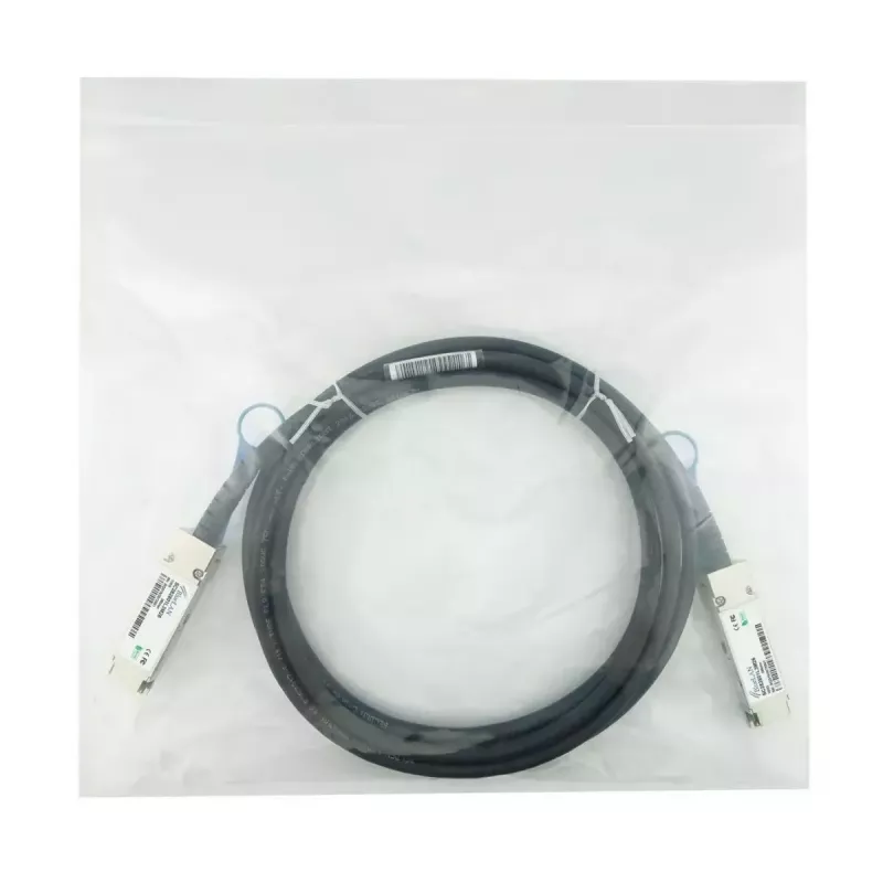 DAC-Kabel BlueOptics EMC DAC-QSFP-100G-1M 1m QSFP28 Schwarz