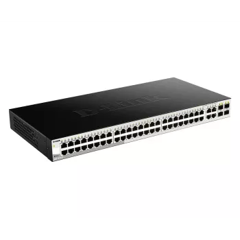 D-Link 52-Port Gigabit Smart Managed Switch inklusive 4 x 100/1000Mbps Combo-Ports