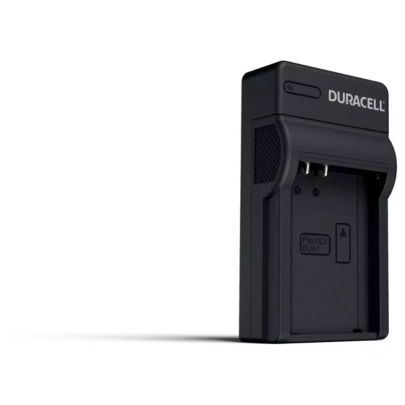 Duracell Digitalkamera-Akkuladegerät, USB, Ladegerät für den Innenbereich, Olympus BLN-1, Schwarz, 5 V, 5 V
