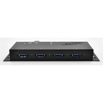 EXSYS EX-1183HMVS-2 USB Hub 3.2 Gen 1 Type-B 5000 Mbit/s Schwarz