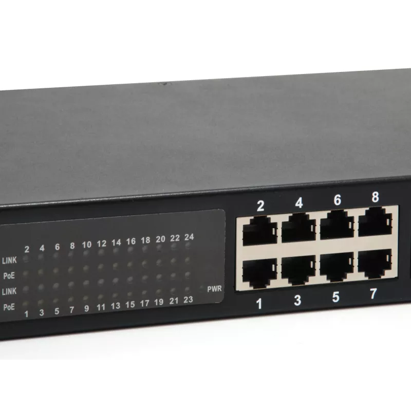 Unmanaged Switch LevelOne GEP-2421W500 24-Port Gigabit PoE