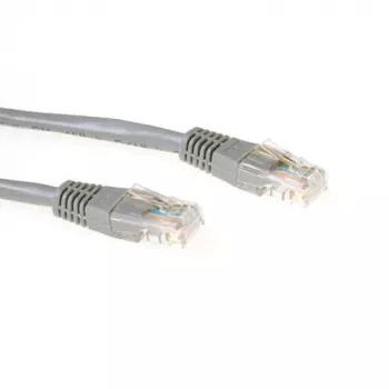 ACT Grau 0,5 Meter U/UTP CAT5E Patchkabel mit RJ45-Steckern