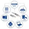 ACT Grau 7 Meter U/UTP CAT6 Patchkabel mit RJ45-Steckern